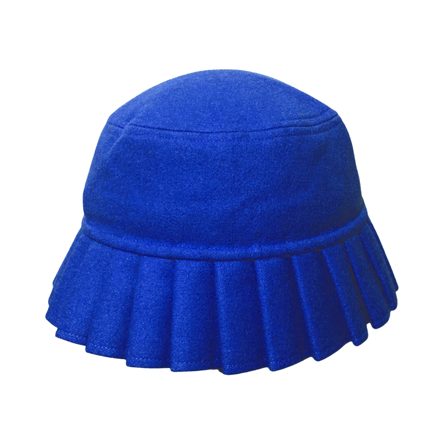 Pleated Hat (Nip Blue)