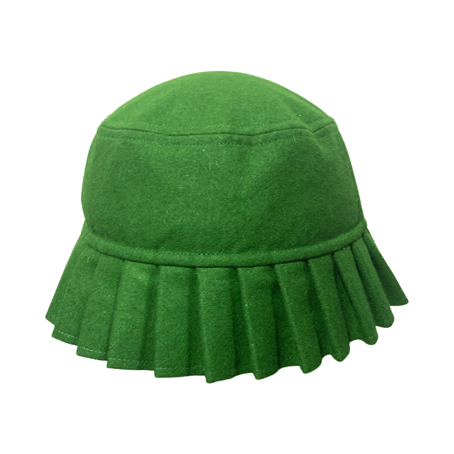 Pleated Hat (Green)